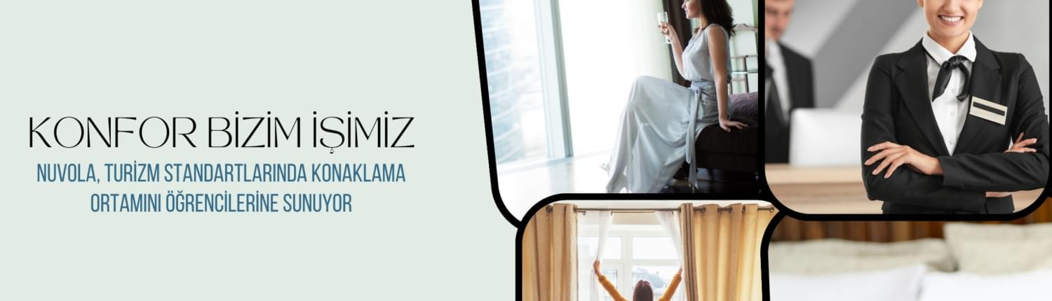 Nuvola Kız Yurdu, İstanbul'da turizm standartlarında hizmet verir