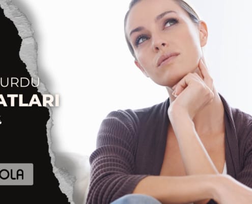 Kız öğrenci yurdu fiyatları 2024 yılında ne kadar olacak? yazısının sağ tarafında düşünen kadın görseli, sol altta Nuvola Logosu