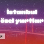 geri planda boğaziçi köprüsü, önce İstanbul Özel Yurtlar yazısı ve sol altta nuvola logosu