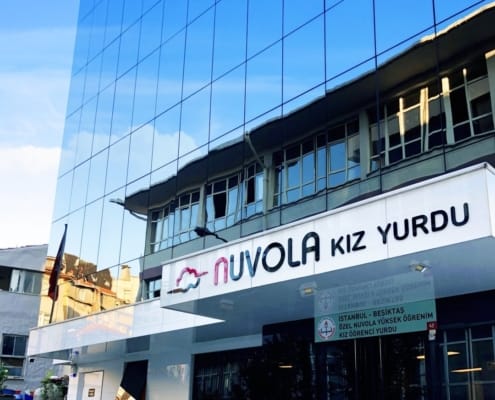 Nuvola Kız Öğrenci Yurdu Binası Beşiktaş - İstanbul Nuvola Kız Öğrenci Yurdu, İstanbul Beşiktaş'taki yeni ve modern binasında hizmet veriyor.